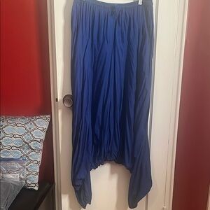 Blue Fisherman Pants From Cambodia